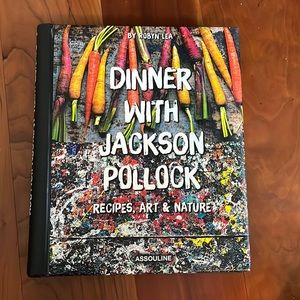Assouline “Dinner with Jackson Pollock” Cookbook